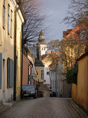 a street view from gotland